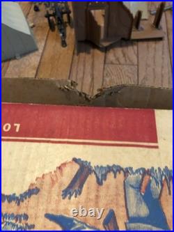 Marx Battle Of The Blue And Gray 1962 Civil War Playset Near Complete Set 4658