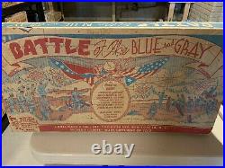 Marx Battle Of The Blue & Gray Play Set Box#4745