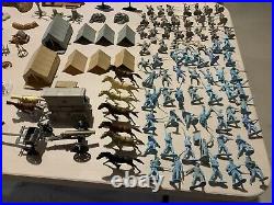 Marx Battle Of The Blue & Gray Play Set Box#4745