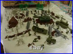 Marx Battle ground #4204 WWII 1978 Playset. See Pic's. NEW PRICE