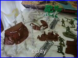 Marx Battle ground #4204 WWII 1978 Playset. See Pic's. NEW PRICE