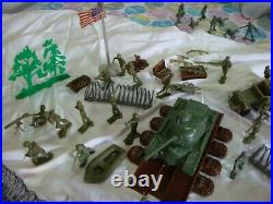 Marx Battle ground #4204 WWII 1978 Playset. See Pic's. NEW PRICE