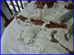 Marx Battle ground #4204 WWII 1978 Playset. See Pic's. NEW PRICE