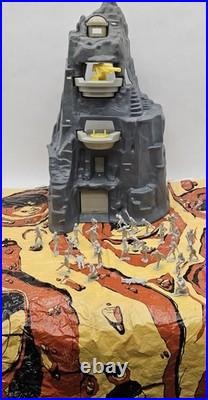 Marx Battle of Navarone Giant Playset WWII WW2 28 Figures withBox 1960s Incomplete