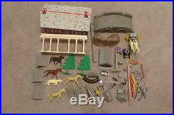 Marx Battle of the Blue and Gray, old Civil War toy set