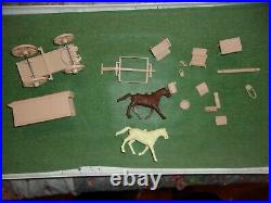 Marx Battle of the Little Big Horn Playset 1972 Supply wagon complete look