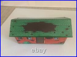 Marx Battlefield Playset Rare Blown Up House Please Read Only 2 Left Signed