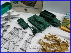 Marx Battleground 2255 Soldiers 50 Pc Storage Box Playset Mint Unused Wow
