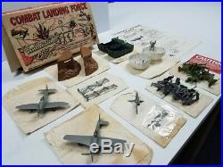 Marx Battleground 2649 Combat Landing Force Playset Original, Complete, Rare