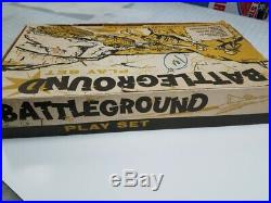 Marx Battleground 3745 Korean Set In Original Box 1960s Must See