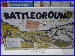 Marx Battleground 3745 Korean War Playset Tribute With Genuine Marx Items