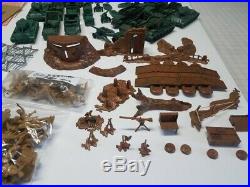 Marx Battleground 3745 Korean War Playset Tribute With Genuine Marx Items