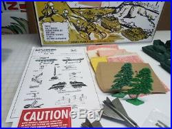 Marx Battleground 3745 Korean War Playset Tribute With Genuine Marx Items