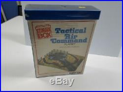 Marx Battleground 4106 Tactical Air Command Storage Box Playset Mint Unused