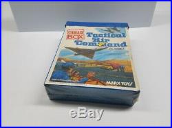 Marx Battleground 4106 Tactical Air Command Storage Box Playset Mint Unused