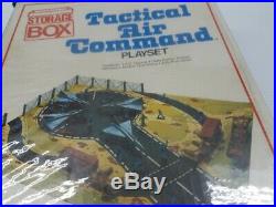 Marx Battleground 4106 Tactical Air Command Storage Box Playset Mint Unused