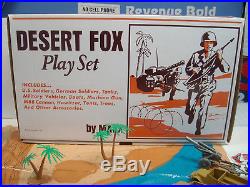 Marx Battleground 4178mo Desert Fox Playset Very Excellent Wow
