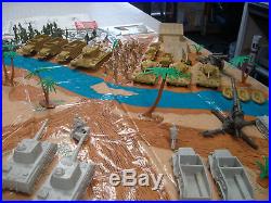 Marx Battleground 4178mo Desert Fox Playset Very Excellent Wow