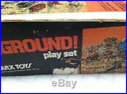 Marx Battleground 4204 Unopenened Play Set 1978 Rare