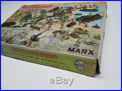 Marx Battleground 4756 1970's 100% Original Collectors Quality