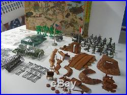 Marx Battleground 4756 Playset Original 1967 Box Nice! Very Nice Complete Set