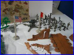 Marx Battleground 4756 Playset Original 1967 Box Nice! Very Nice Complete Set