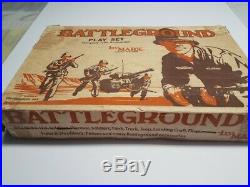 Marx Battleground 4757 Chaberlain Art Box Playset Complete With Extras