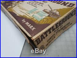 Marx Battleground 4757 Mo In Original Box 1972 Must See! Almost Complete