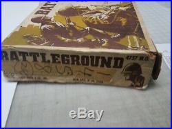 Marx Battleground 4757 Mo In Original Box 1972 Must See! Almost Complete