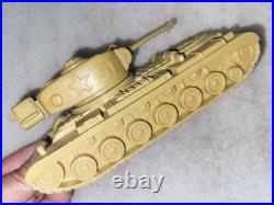 Marx Battleground #51 Tan Army tank missing Machine Gun Lot 2