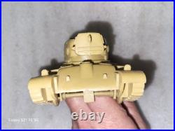 Marx Battleground #51 Tan Army tank missing Machine Gun Lot 2