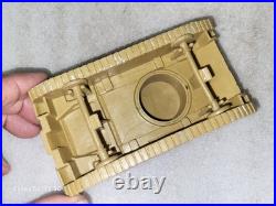 Marx Battleground #51 Tan Army tank missing Machine Gun Lot 2