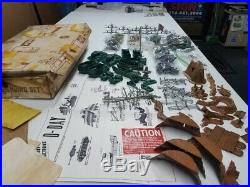 Marx Battleground 6012 D Day Playset 1963 Rare! Look