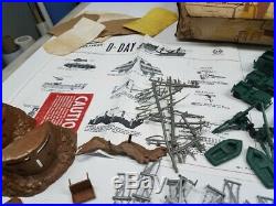 Marx Battleground 6012 D Day Playset 1963 Rare! Look