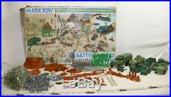 Marx Battleground American Vs. Germans World War II Playset Boxed