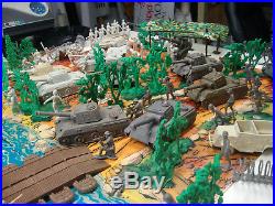 Marx Battleground Battle Of The Bulge Playset Huge Set