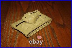 Marx Battleground Desert Fox American Army Tan #51 Tank MPC