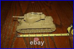 Marx Battleground Desert Fox American Army Tan #51 Tank MPC