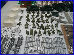 Marx Battleground European Playset 5950 / 4173 Contents With Handmade Box