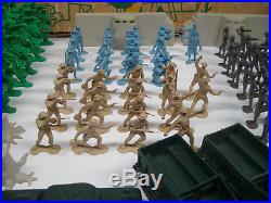 Marx Battleground European Playset 5950 / 4173 Contents With Handmade Box