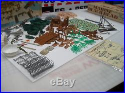 Marx Battleground History In The Pacific Iwo Jima Playset