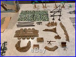 Marx Battleground History In The Pacific Play Set Box#4164