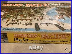 Marx Battleground History In The Pacific Play Set Box#4164