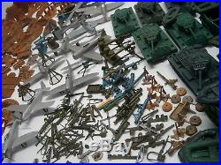 Marx Battleground, Iwo Jima, Desert Fox, Playset Huge Lot Hundreds Of Pcs. Play