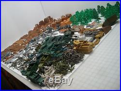 Marx Battleground, Iwo Jima, Desert Fox, Playset Huge Lot Hundreds Of Pcs. Play