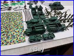 Marx Battleground Iwo Jima History Pacific Playset 4164