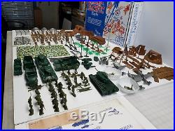 Marx Battleground Iwo Jima History Pacific Playset 4164