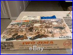 Marx Battleground Iwo Jima Play Set Box#4147