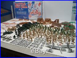 Marx Battleground Iwo Jima Play Set Rare Items Lot