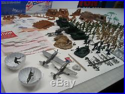 Marx Battleground Iwo Jima Play Set Rare Items Lot